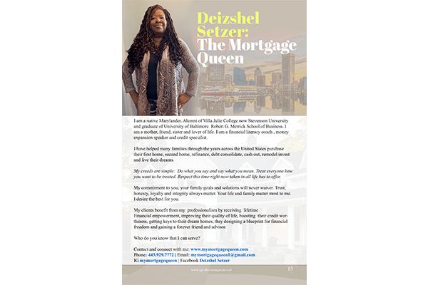 Deizshel Setzer: The Mortgage Queen - FI