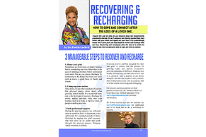 Dr. Portia Lockett: Recovering & Recharging